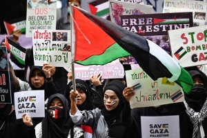Proteste per la Palestina in Thailandia