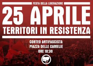 Corteo del 25 Aprile 2022 a Roma Est