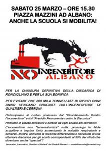 Corteo ad Albano 