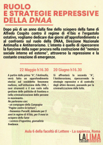 Ruolo della Direnzione Nazionale Antimafia Antiterrorismo