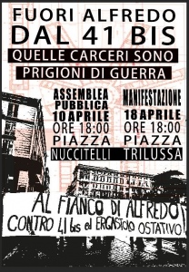 Fuori Alfredo dal 41 bis