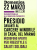 22 marzo locandina del presidio 