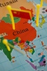 Carta geografica Cina