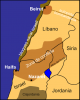 mappa libano
