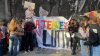 striscione con scritto Gioventù in lotta
